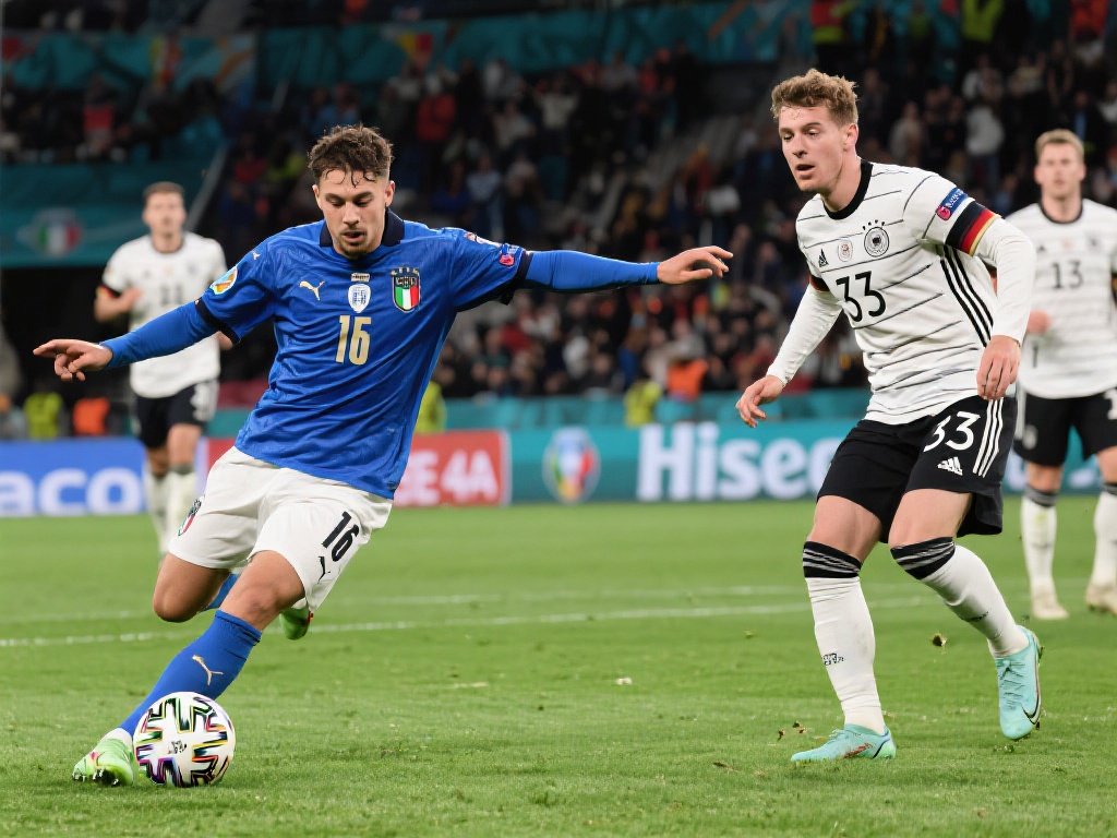 意大利3-3绝平德国无缘欧国联4强,基恩闪耀 在一场引人瞩目的欧洲国家联赛焦点战中,意